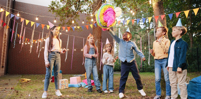 Actief kinderfeestje