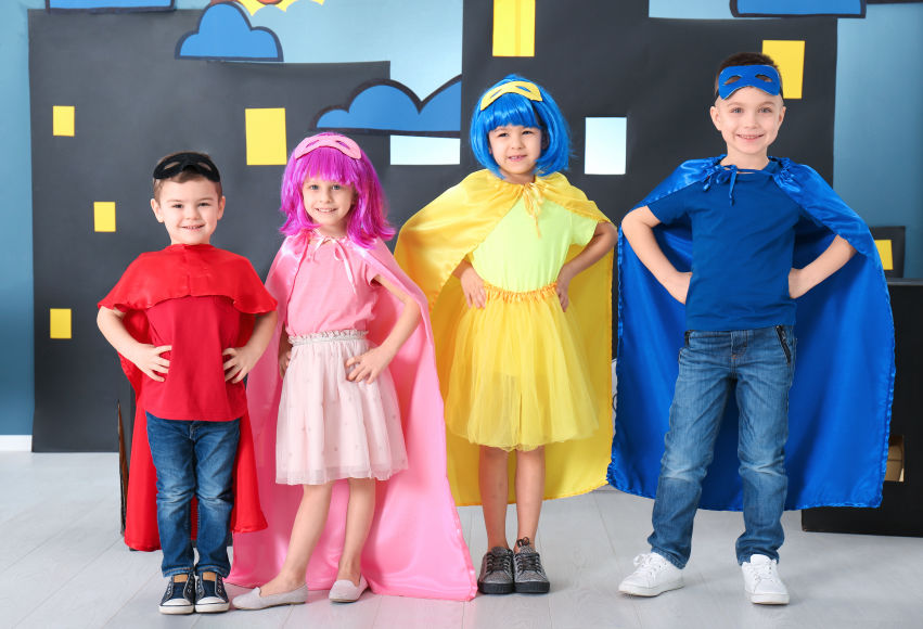 Superhelden kinderfeest