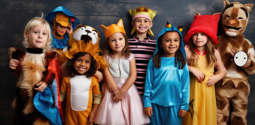 Verkleden op je kinderfeestje